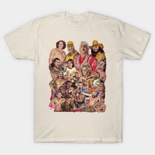 Pro Wrestlers of the 80s T-Shirt